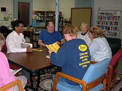 book discussion Effingham Public Library, October 2005